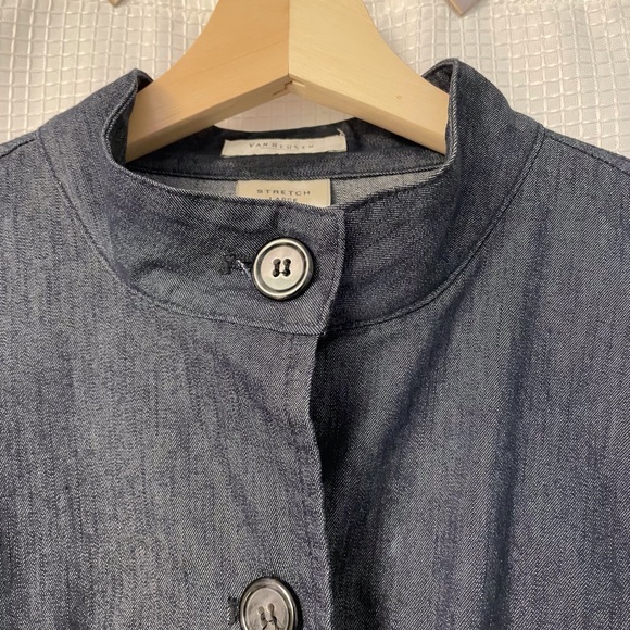 Stretch denim short jacket - Picture 5 of 7